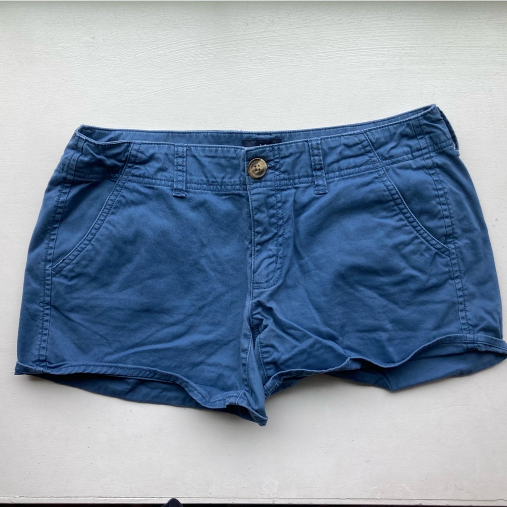 American Eagle Outfitters blue shorts size 6.
